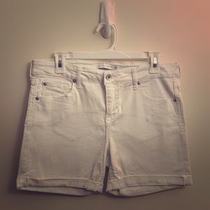 Truth & Theory White Shorts